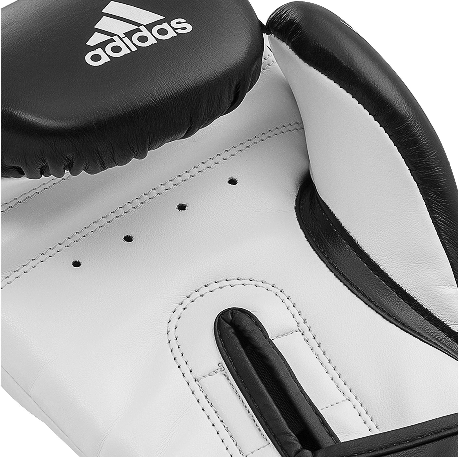 Boxhandschuhe ADIDAS PERFORMANCE "Speed Tilt 250 14 oz", schwarz-weiss (schwarz, weiß), Boxhandschuhe, Boxhandschuhe schwarz, weiß Einheitsgröße