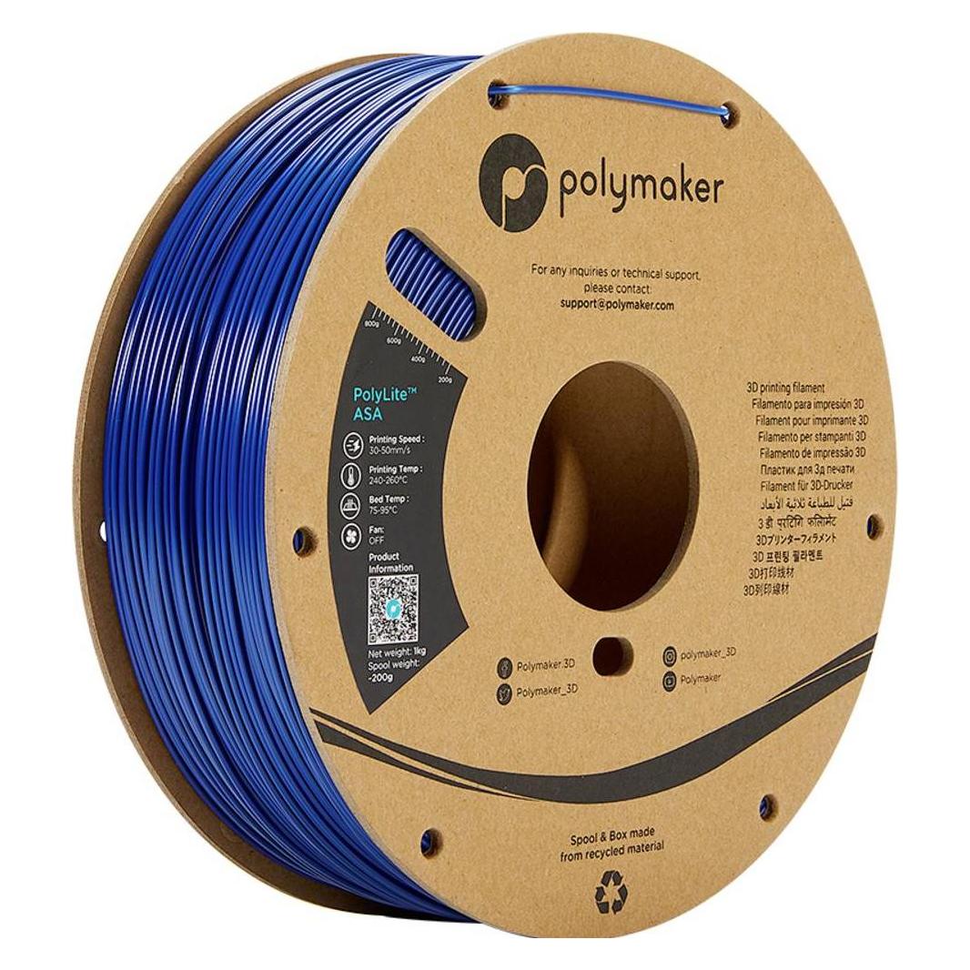 Polymaker PolyLite ASA V2 - Blue- 2.85mm (ASA, 1000 g, 2.85 mm) (PF01014)