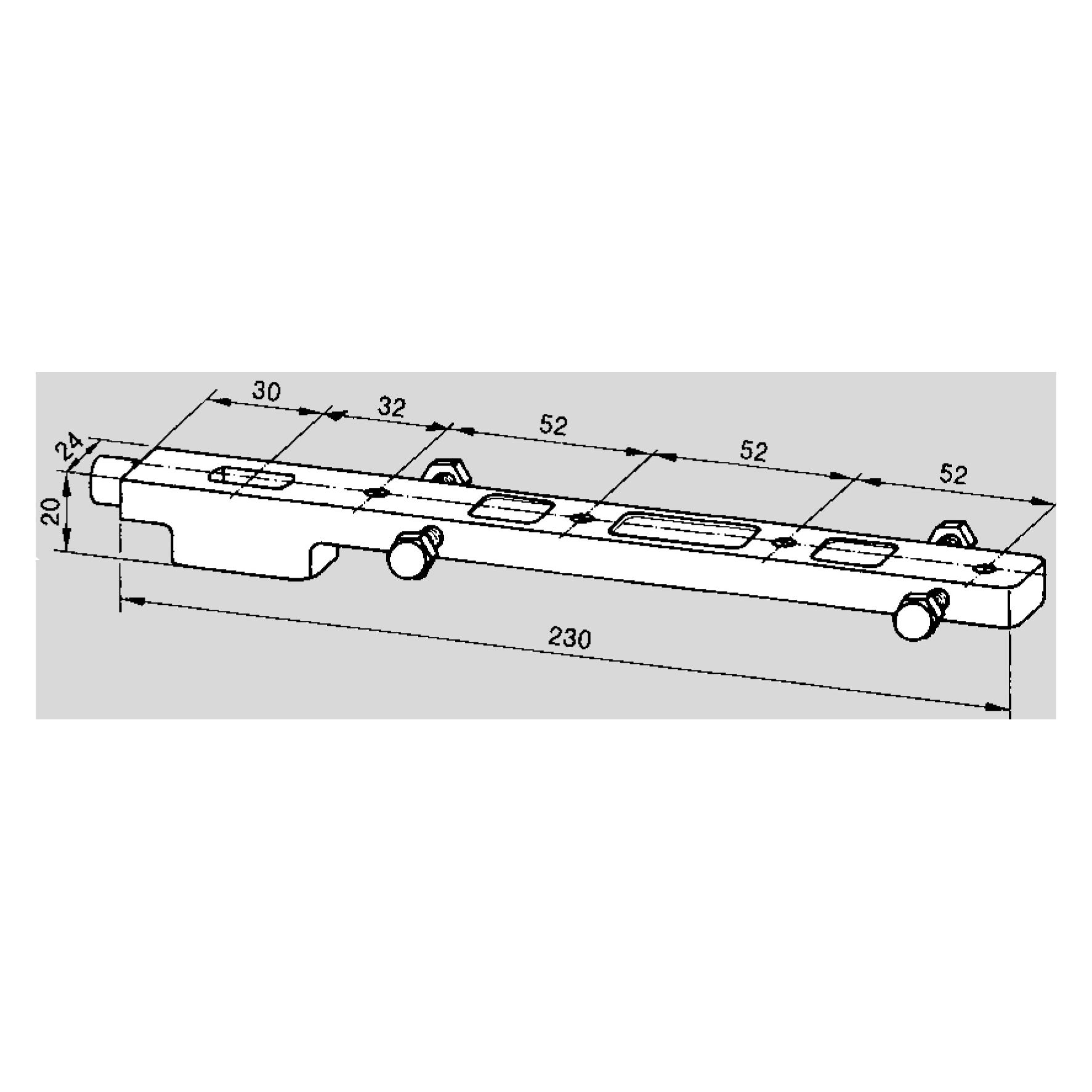 Dormakaba Universal-Türhebel 7422 (46010002)