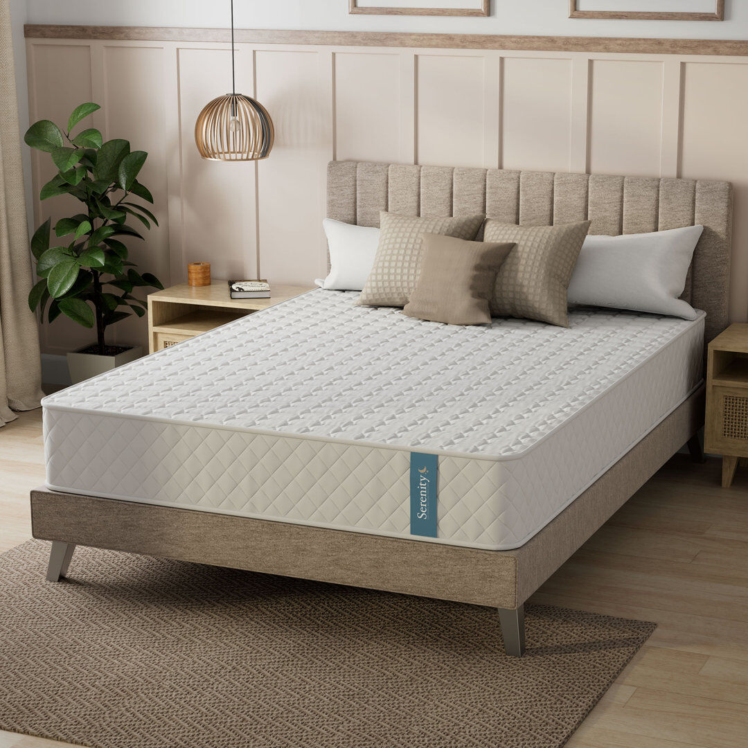 Wayfair Sleep Serenity Pocket Spring and Memory Foam Hybrid Mattress 23cm Single (3')
