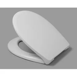 Haro WC-Sitz Korfu 520133 weiss, Edelstahl Scharniere, Softclose