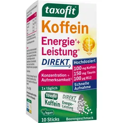 Taxofit Koffein B12 Energie Direkt 10 ST
