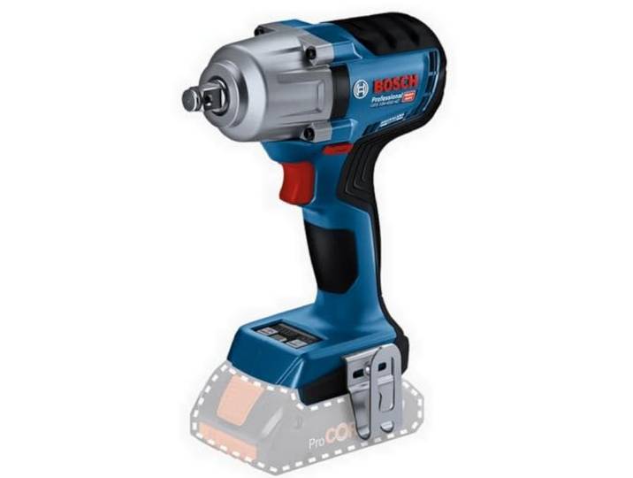Bosch PRO Boulonneuses sans-fil GDS 18V-450 HC Facilite le travail avec des modes paramétrables pour des vissages maîtrisés GDS 18V-450 HC solo Carton