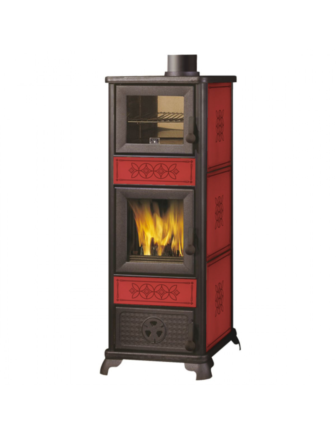 Holzofen mit Backofen Modell Decor C EK von Edilkamin