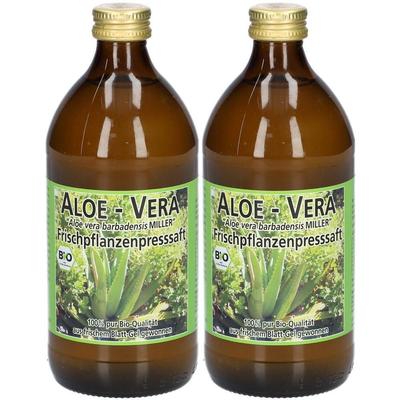 Aloe Vera Frischpflanzensa Bio 2x 2x500 ml Saft