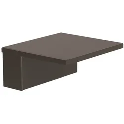KLUDI-ASANA Wasserfall-Auslauf für Badewannen Mattschwarz 6951039-00