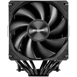 Fortron Air CPU Cooler MP7-B LGA/1851/1700/1200 AMD:AM4/AM5 (153 mm), CPU Kühler, Schwarz