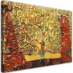 WANDBILD gustav klimt baum des lebens