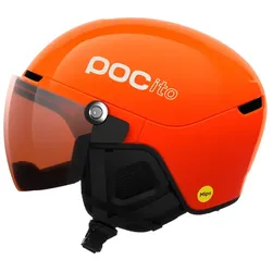 POC POCito Obex Visor Kinder Skihelm Fluorescent Orange Gr. XS-S (51-54 cm)