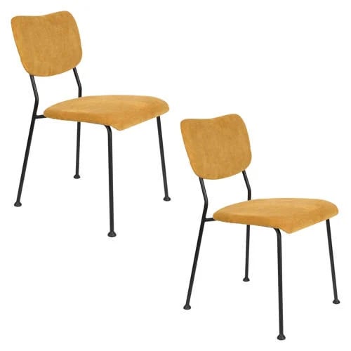 Zuiver eetkamerstoel Benson set van 2