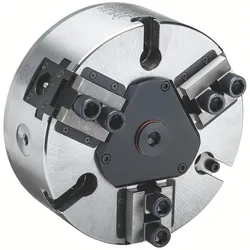 Röhm Kraftspannfutter KFD-EC 200, 3-Backen, geführter Kolben, Zylindrische Zentrieraufnahme - 166183