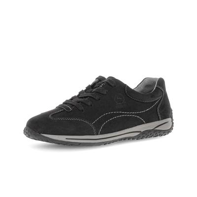 Sneaker GABOR "Sneaker low", Damen, Gr. 40, schwarz, Schuhe Sneaker