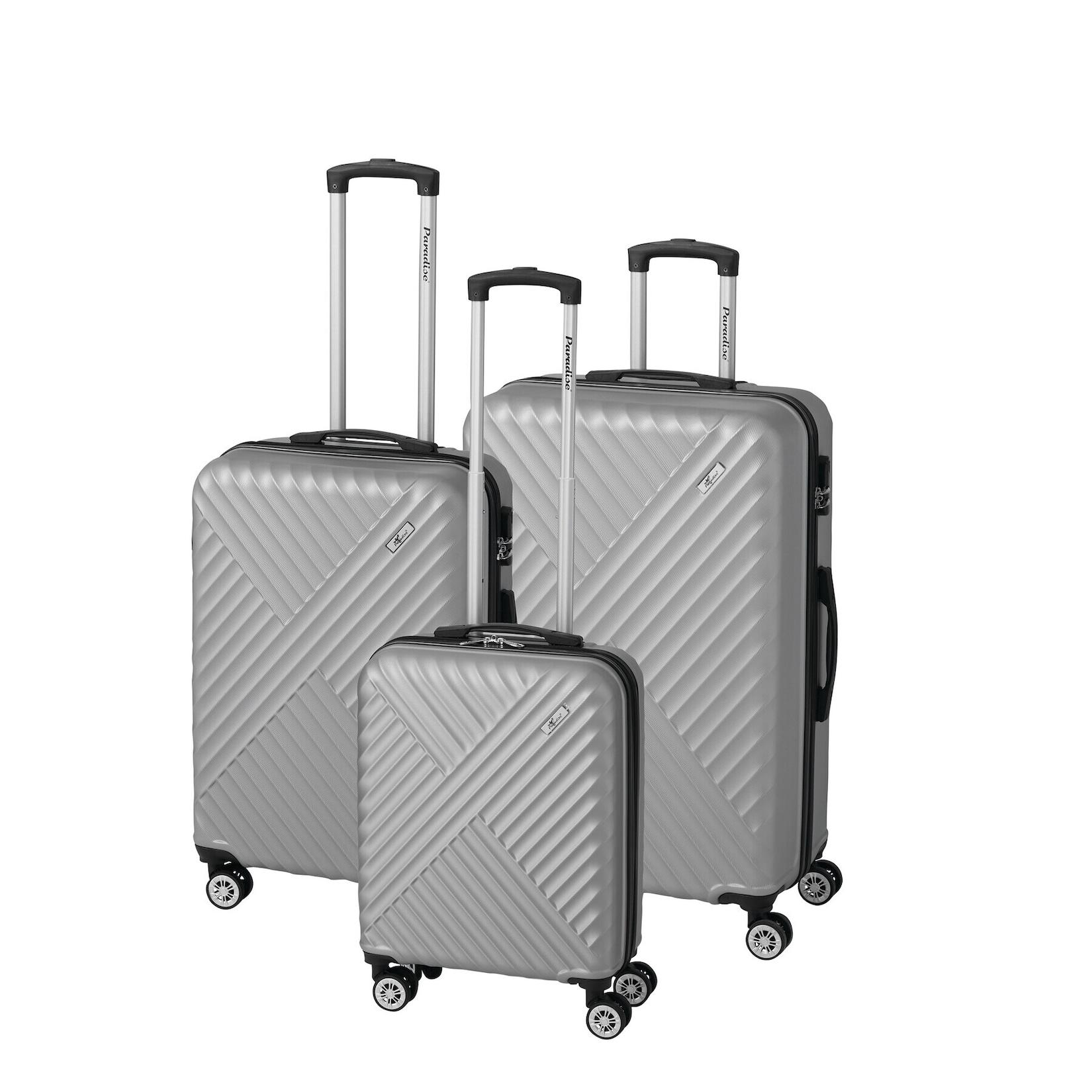 Trolley-Set "Kingston" 3-tlg. - silber