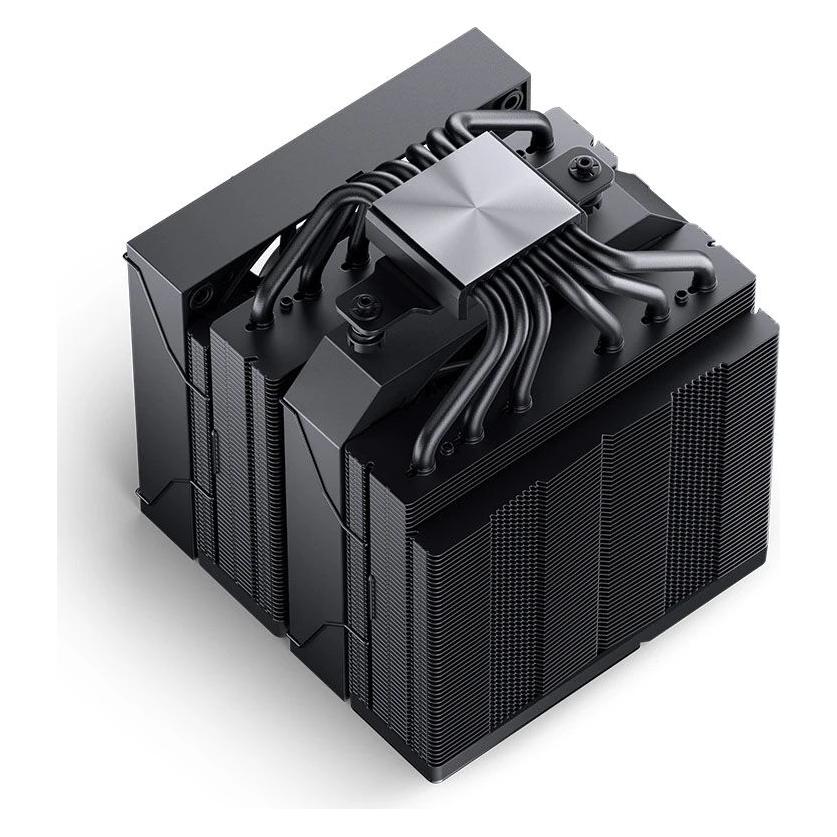 Jonsbo CC90 CPU-Kühler, Dual-Tower, 130mm PWM-Lüfter, Segmentanzeige - schwarz (CC90 BLACK)