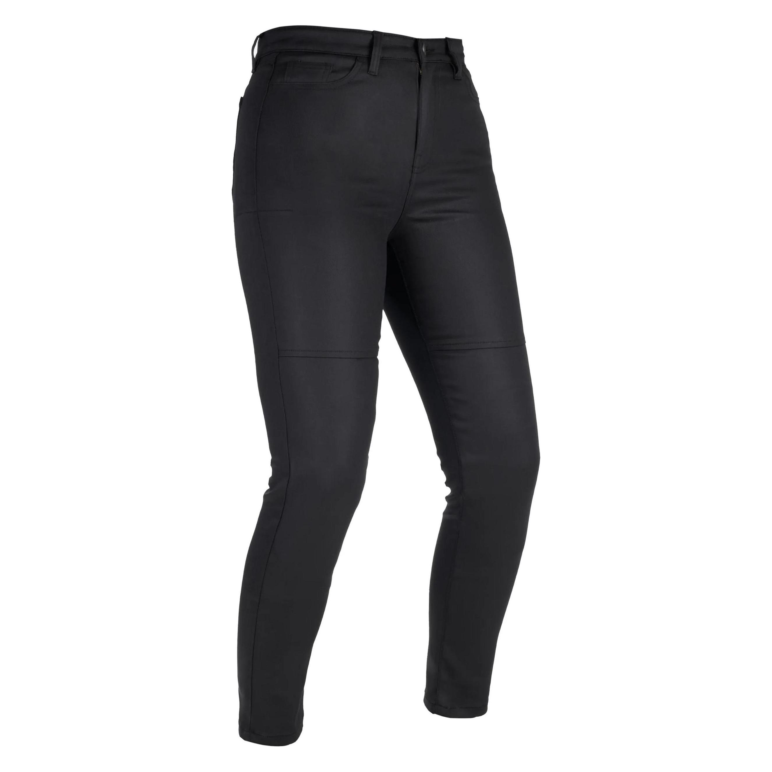 Oxford Damen zugelassene Wax genehmigte AA Wachs-Jegging, Schwarz, 42 Lang (Damen, Langgrössen, 42) (TW229301L16)