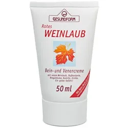 GESUNDFORM rotes Weinlaub Creme 50 ml
