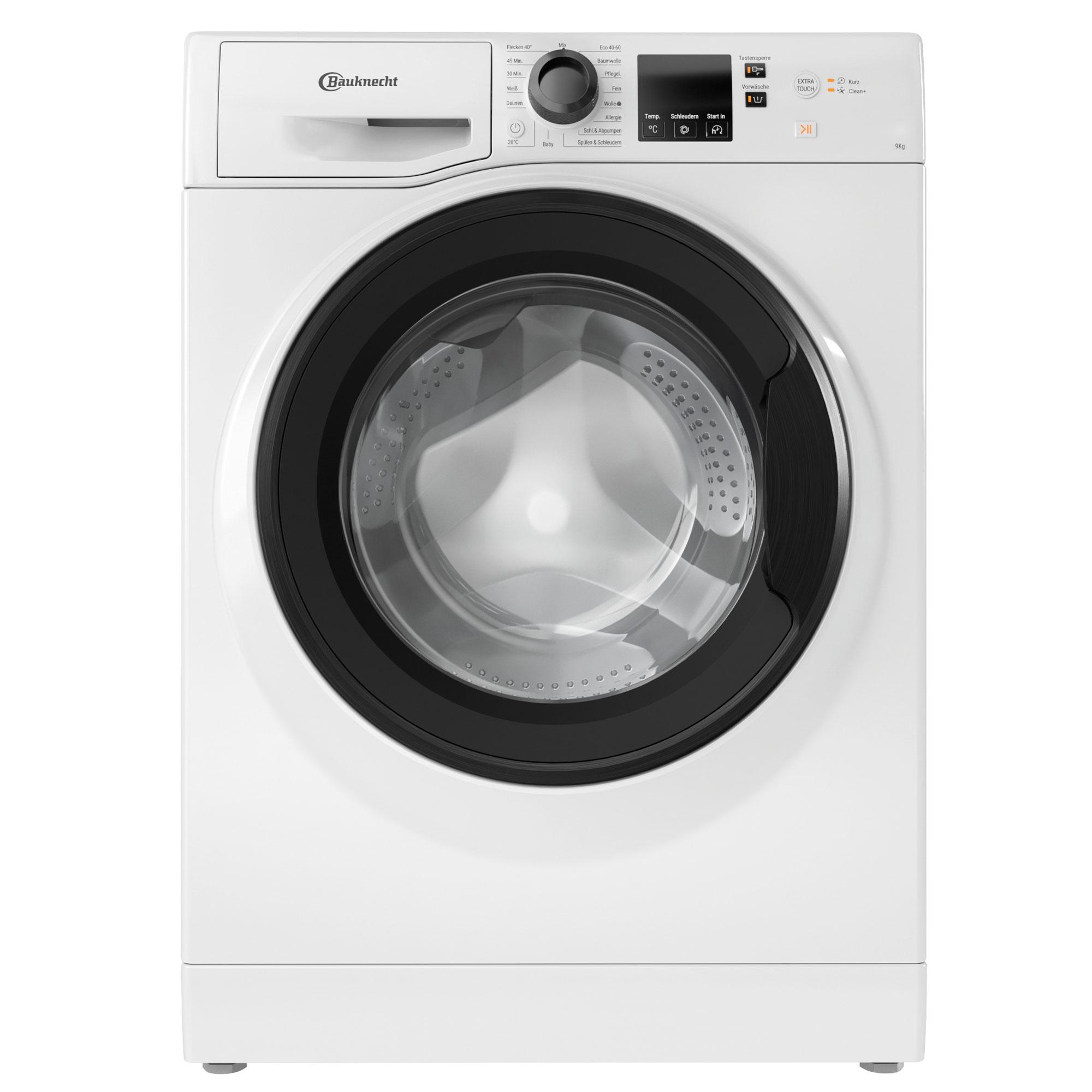 Bauknecht WAM914A Waschmaschine 9kg Weiß Anti-Allergie Mehrfachwasserschutz+