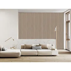 FibroTech Akustikpaneel Basic, Light Oak, 2440 x 605 x 22 mm (1,48 m2/Stück)