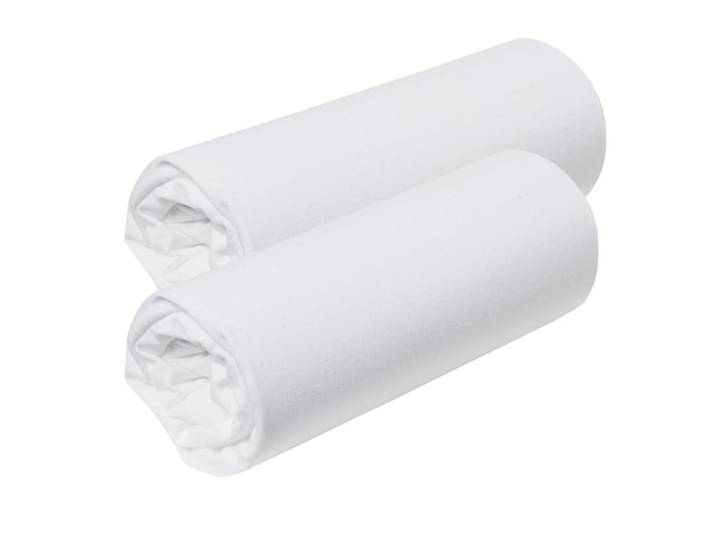 Lot de 2 alèses berceau en coton biologique - 40x90 cm