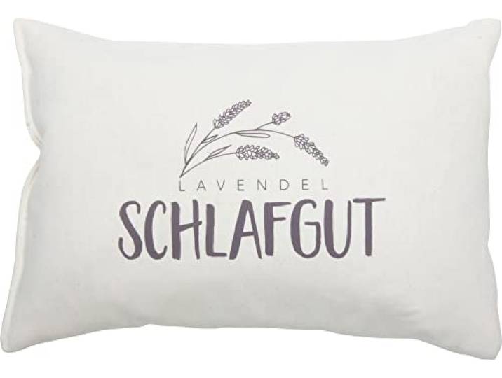 Herbalind Lavendelkissen Schlafgut Schurwolle & Lavendel Natur/beige Größe 30x20 cm