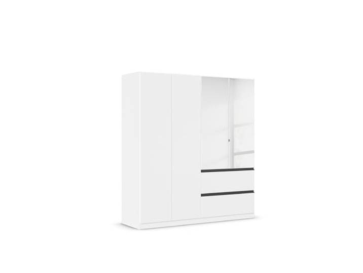 Rauch Möbel Costa, Kleiderschrank, Farbe Weiß, Breite 181 cm