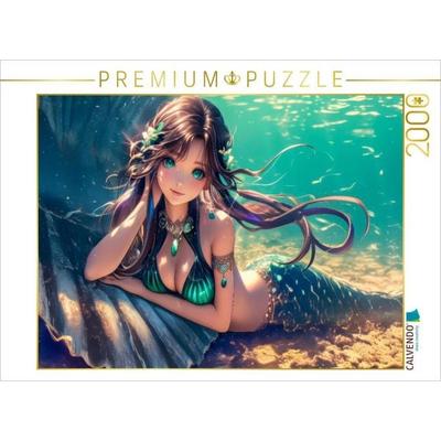 CALVENDO Puzzle Meerjungfrau | 2000 Teile Lege-Größe 90x67cm Foto-Puzzle für glückliche Stunden, Sonstige von , Calvendo Puzzle