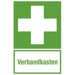 SafetyMarking® Rettungszeichen Erste Hilfe - Verbandkasten 20 cm x 30 cm