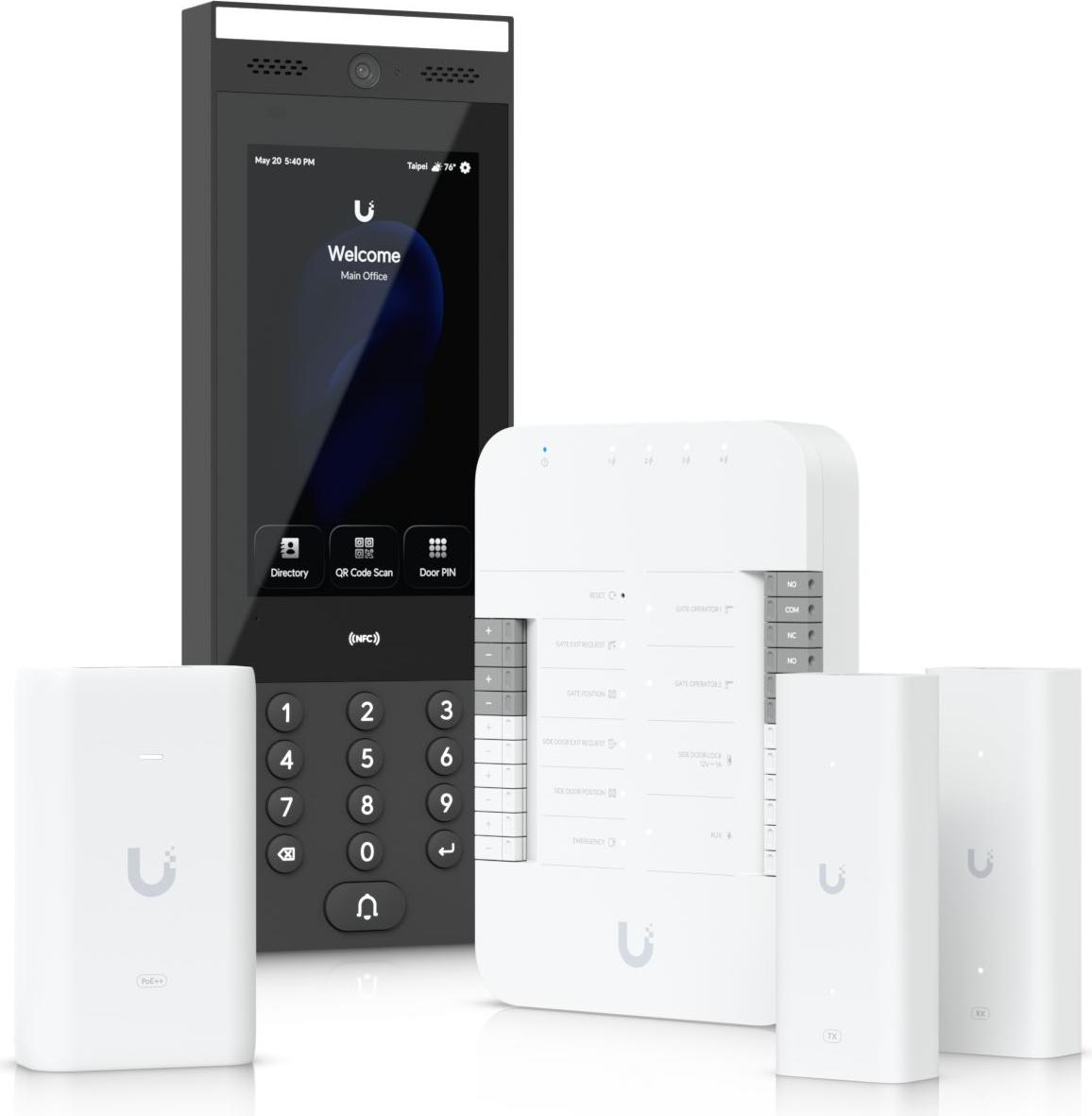 Ubiquiti G3 Gate Starter Kit, Polycarbonat (PC), Schwarz, Grau, Weiß, PoE