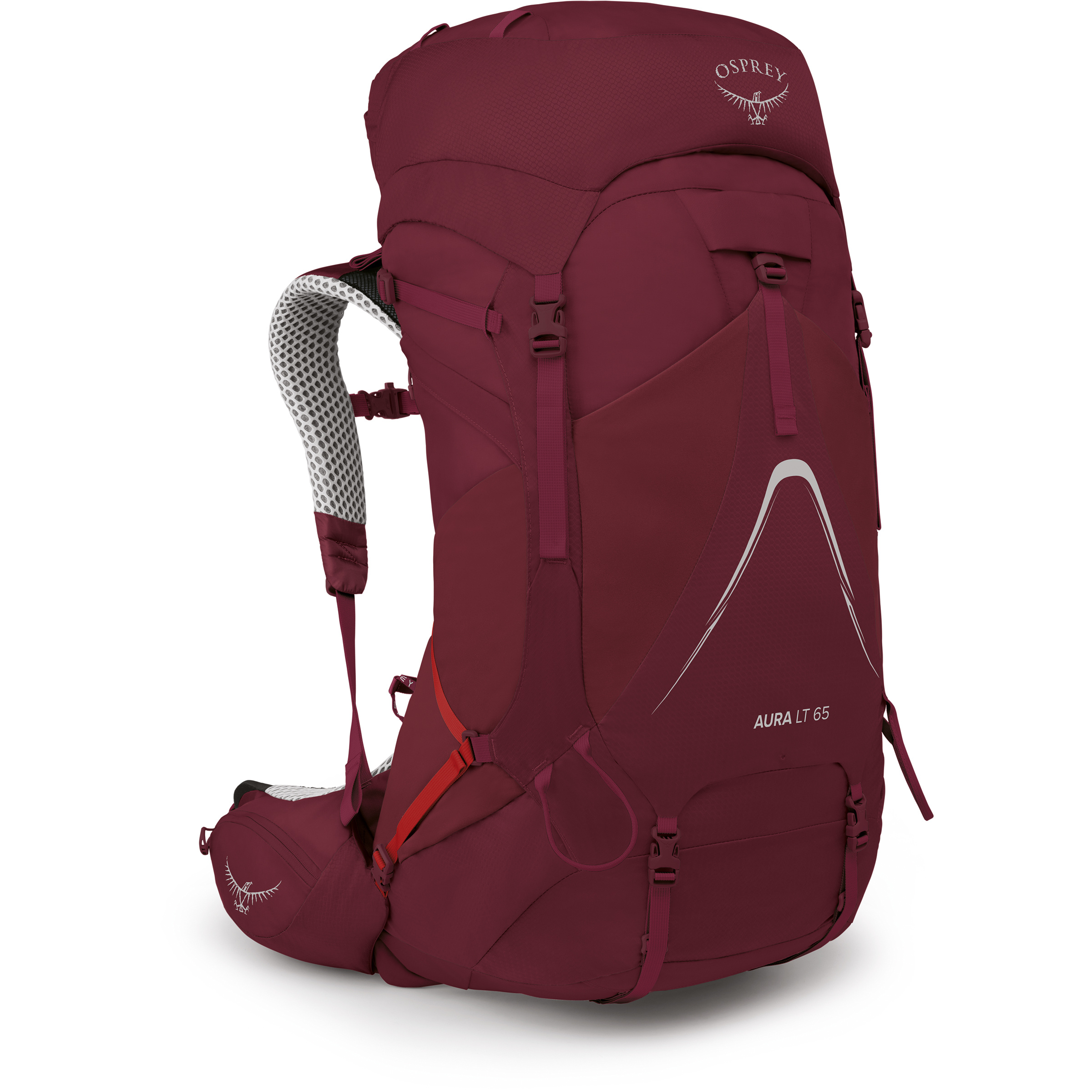 Osprey Aura AG LT 65 Damen Trekkingrucksäcke lila Größe 65L | M-L Trekking Wasserabweisend