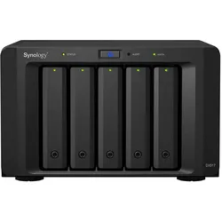 Synology DX517 Disk-Array 0 TB Desktop Schwarz