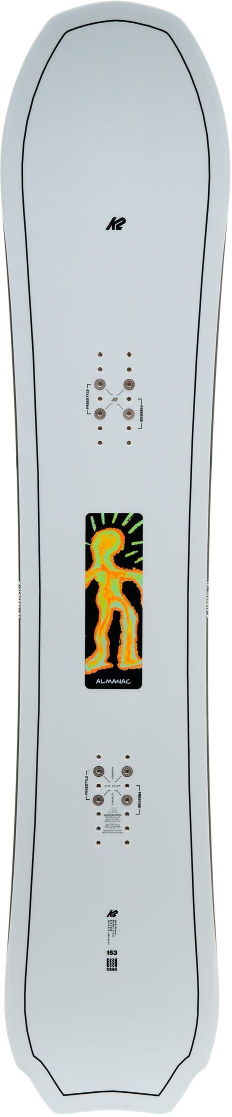 K2  - Pack Planche Snowboard Almanac - 153 + King - Planche Snowboard