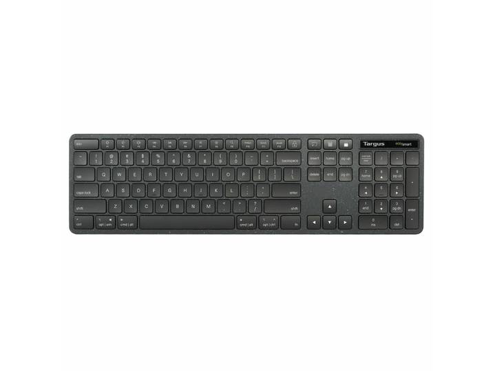 Targus EcoSmart AKB874NO, Taille réelle (100 %), Avec fil, USB, QWERTY, Noir