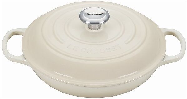 LE CREUSET Gourmet-Profitopf Signature 30cm/3,2l Meringue creme EG