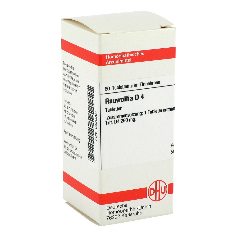 DHU-Arzneimittel GmbH & Co. KG Rauwolfia D4 Tabletten 02930097