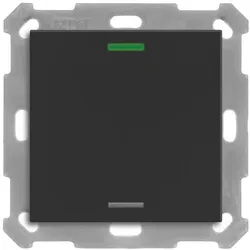 MDT KNX Taster, Schalter + Taster, Schwarz