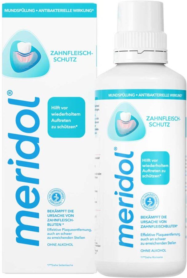 Meridol Zahnfleischschutz antibakterielle Mundspülung 400ml