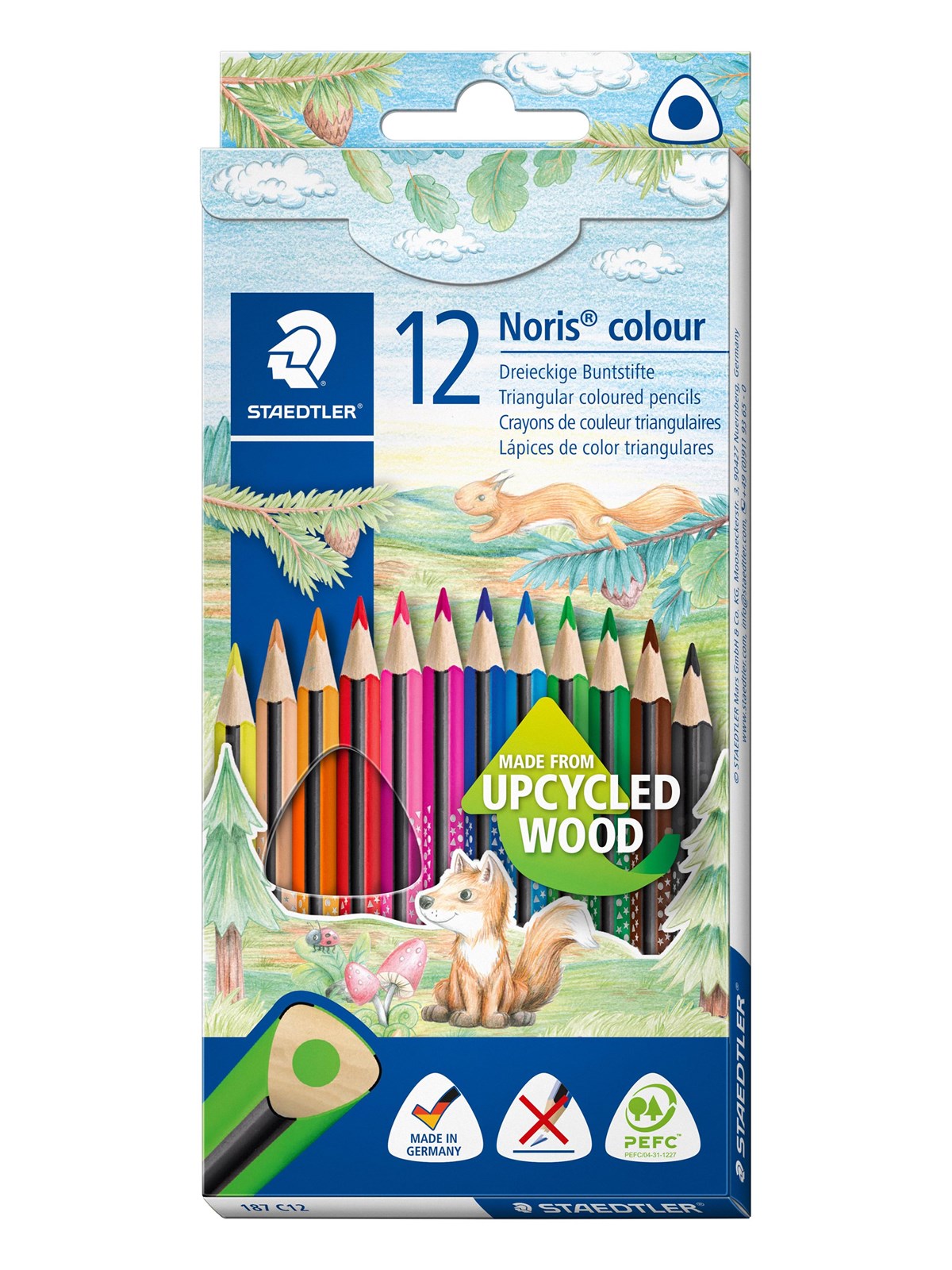 Staedtler Buntstift Noris colo 12ST 100% PEFC