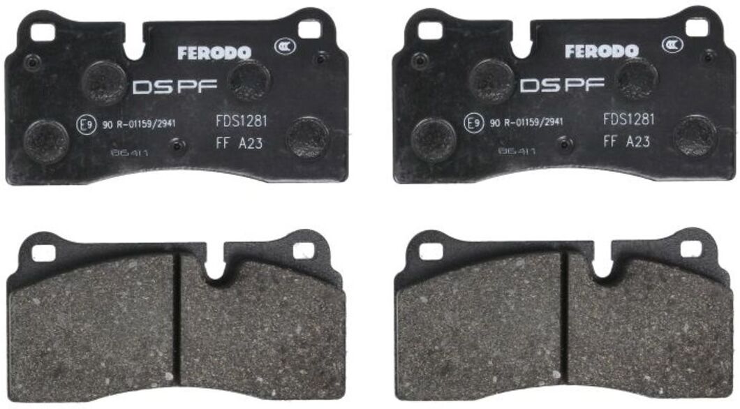Bremsbelagsatz FERODO Performance FDS1281, Hinten