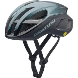 Cratoni C-Zero MIPS Rennrad Helm blue-black glossy-matt