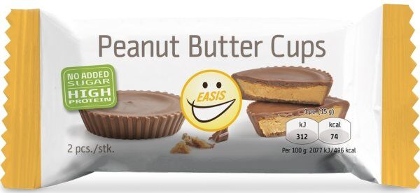 Easis Peanut Butter Cups, 30 G
