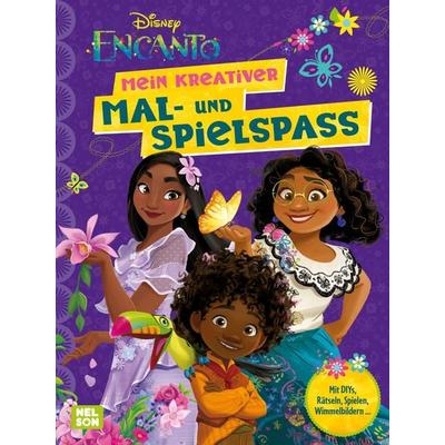 Disney Encanto: Mein kreativer Mal- und Spielspaß, Taschenbuch von , Nelson, 978-3-8451-2487-2