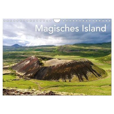 Magisches Island (Wandkalender 2027 DIN A4 quer), CALVENDO Monatskalender