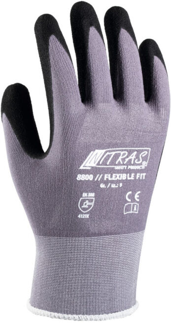 Nitras Paire de gants 8800 // FLEXIBLE FIT, Taille des gants: 7 (8800/7)