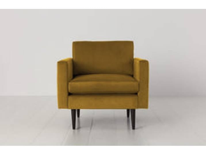 Sessel Model 01, Senfgelb