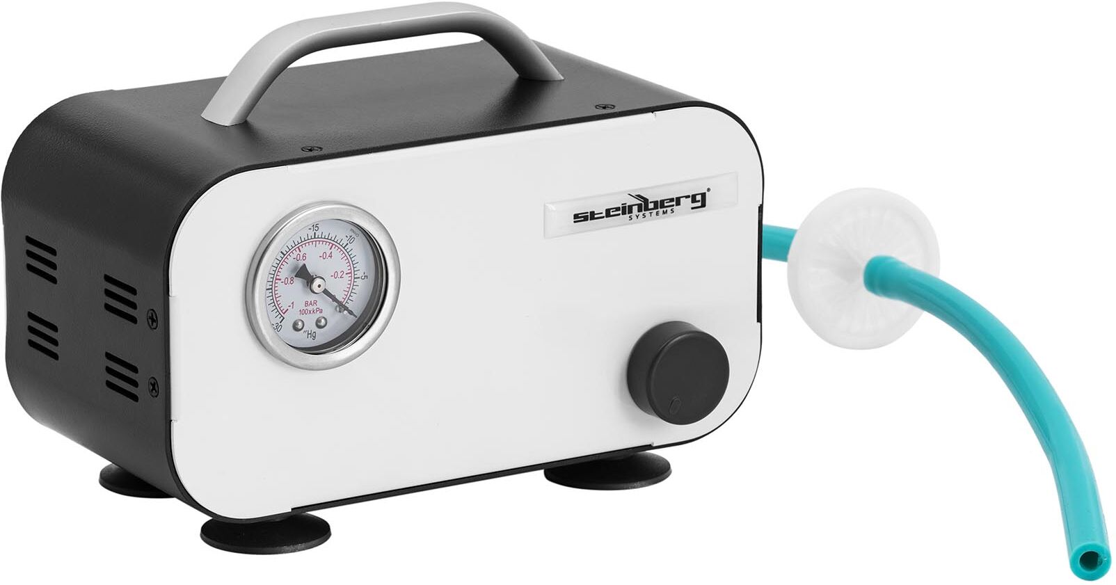 Steinberg Vakuumpumpe - Manometer - 20 L/min - ölfrei