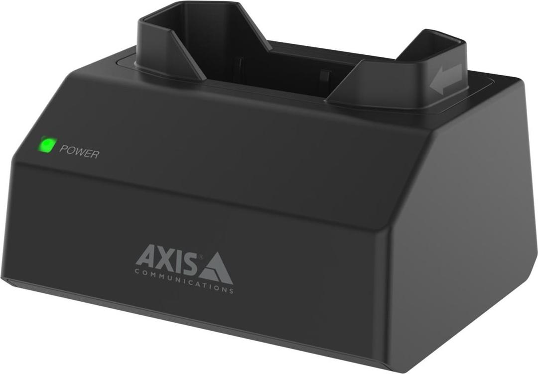 Axis W700 Mk II - Station zum Laden und Synchronisieren - 1-Bay + AC-Netzteil - 15 Watt (Kameraanschluss für Körperkameras)