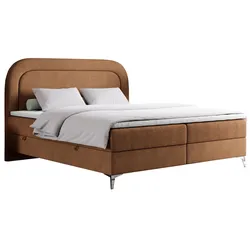 BOXBETT EIRA 140/200 Orange Struktur - H3