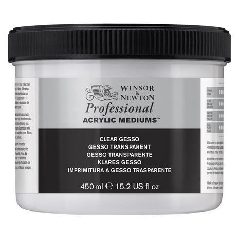 Winsor & Newton Acrylicl clear gesso 450ml (450 ml) (3050919)
