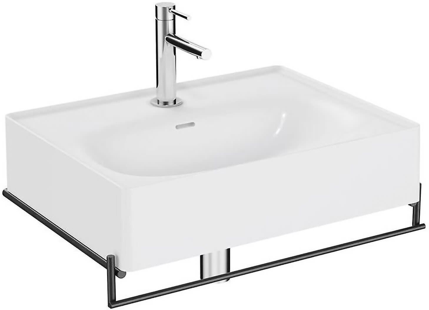 VitrA Equal set towel rail and washbasin 64081