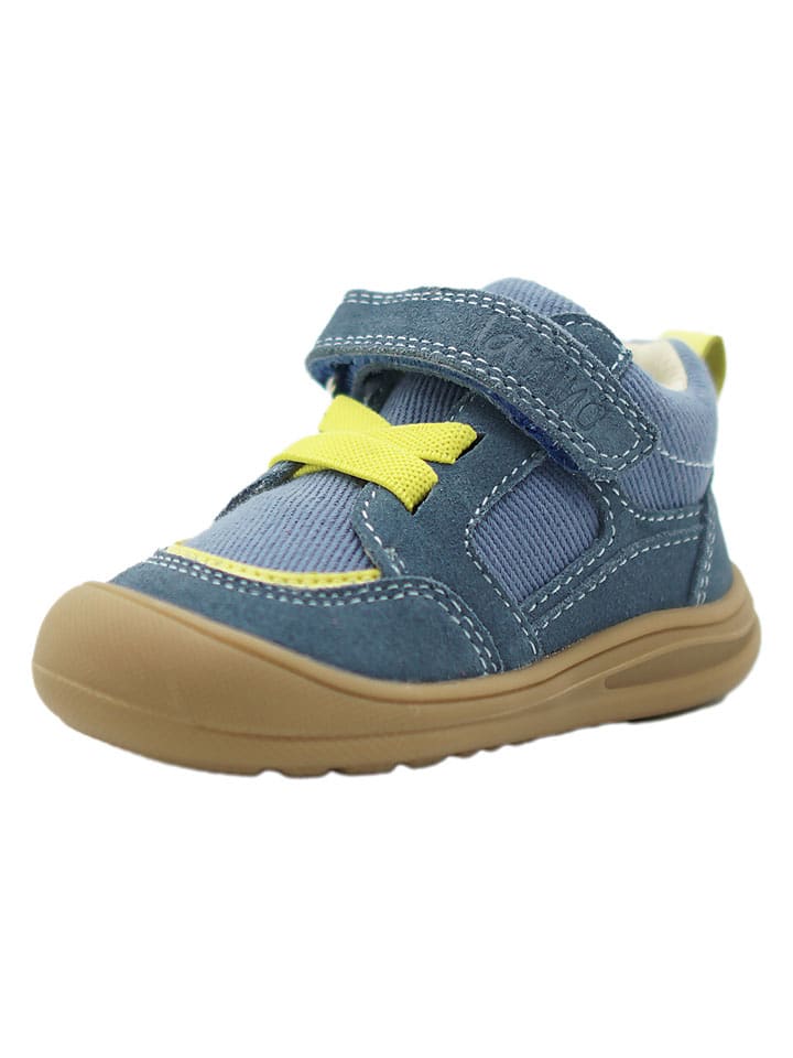 lamino Leder-Lauflernschuhe in Blau - 22